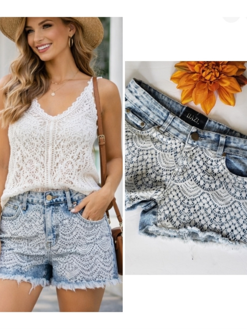 DAZL JEANS SHORTS